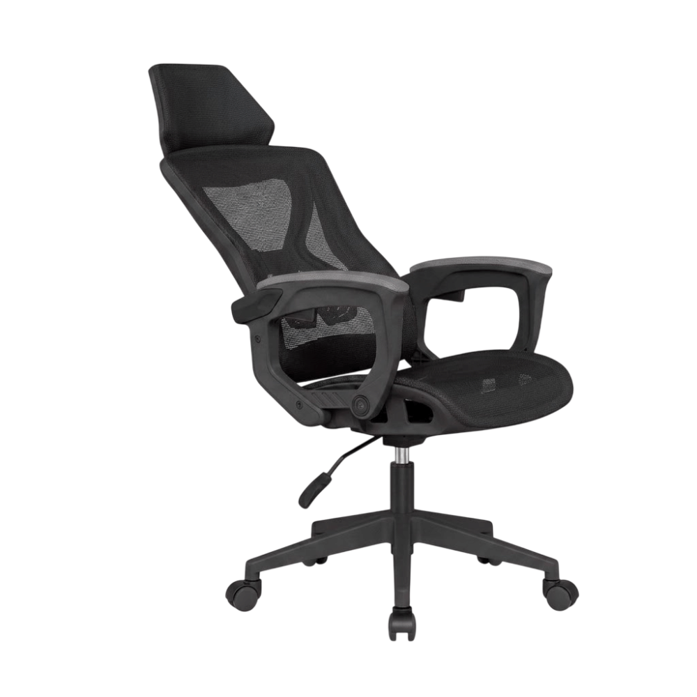 เก้าอี้เกมมิ่ง ELIFE GC-09 PRO สีดำ ปรับเอนนอนและปรับขึ้นลงได้_7